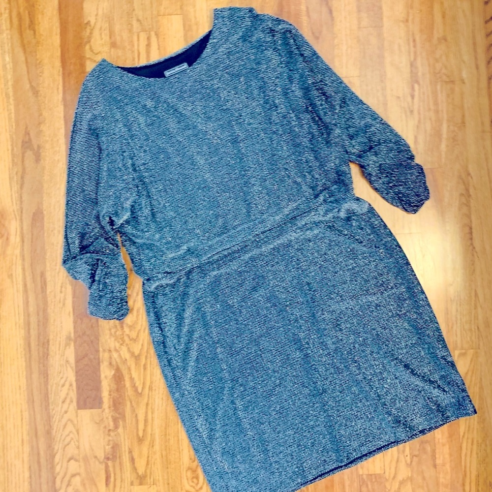 Sparkly Black and Silver Cocktail Dress